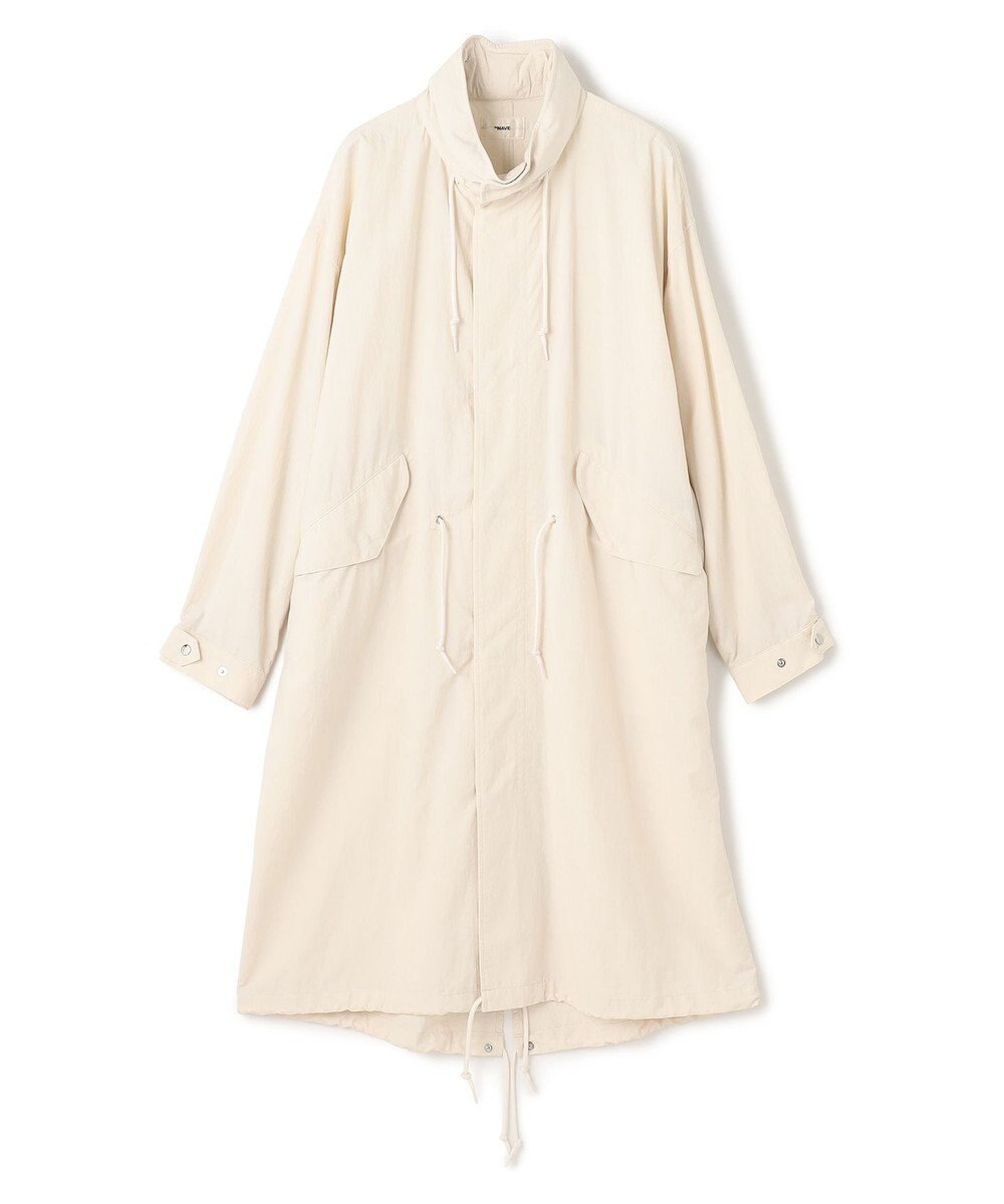 NAVE 【ReNAVE・洗える/撥水加工/接触冷感/UVケア】ナイロンタスラン コート 