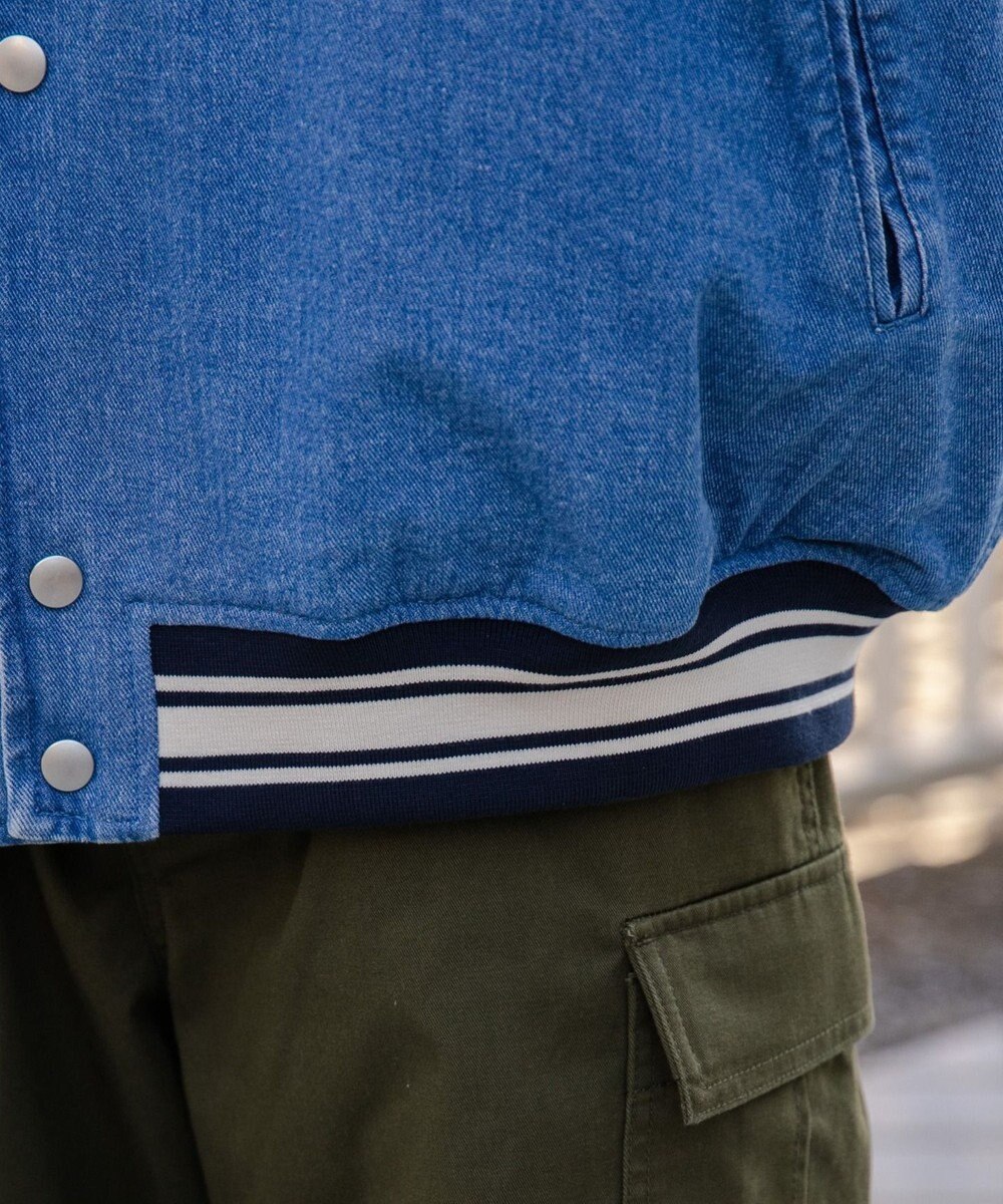 WEGO デニムスタジャン 