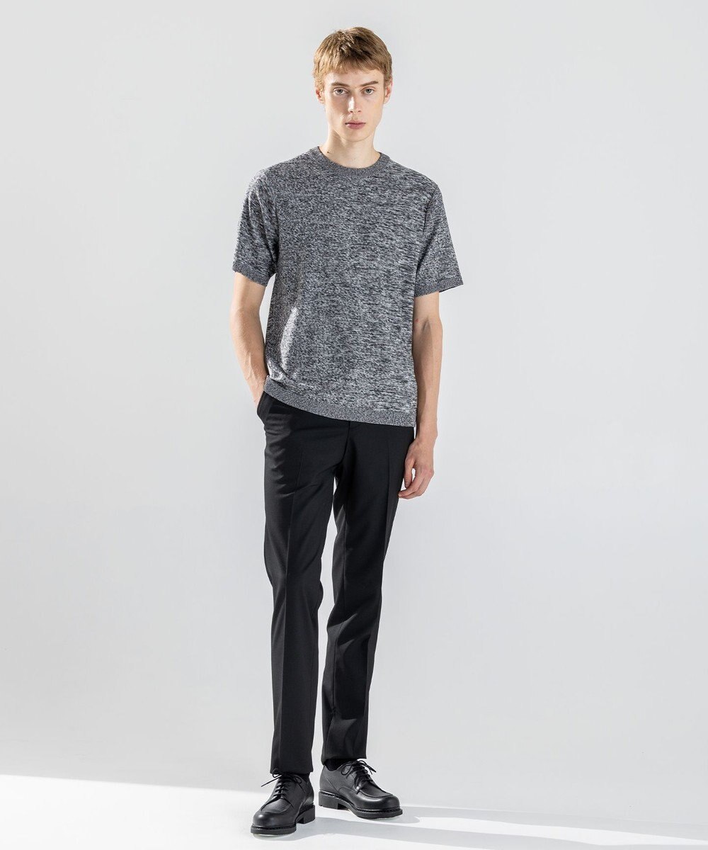 JOSEPH HOMME レクサスムリネ　クルーネック半袖ニット 