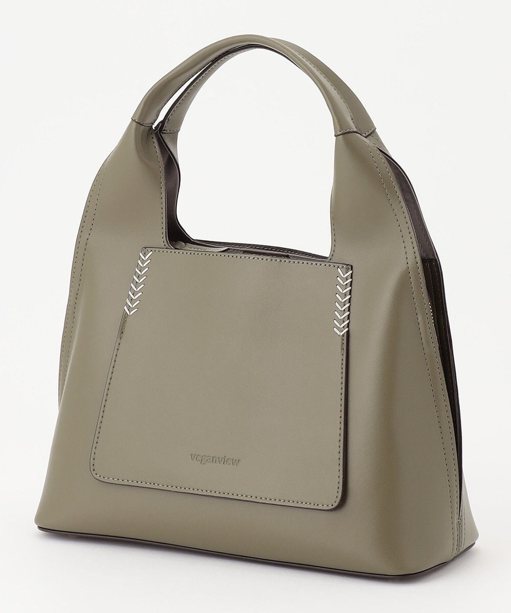 LA BAGAGERIE 【veganview】triangle shape mini tote bag 