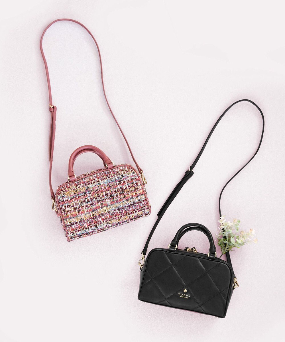 TOCCA 【美人百花掲載】OREILLER BAG ミニボストンバッグ 