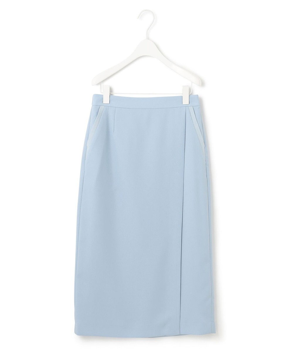 ICB 【接触冷感・UVケア・速乾・洗える】FluidBackSatin ナロースカート 