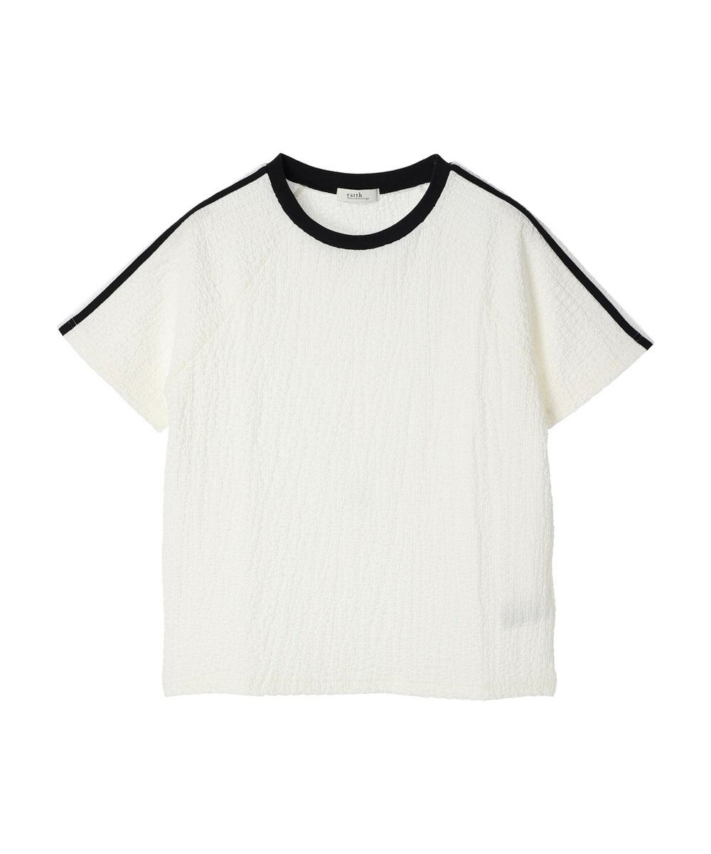 earth music&ecology ラインジャガードプルオーバー 