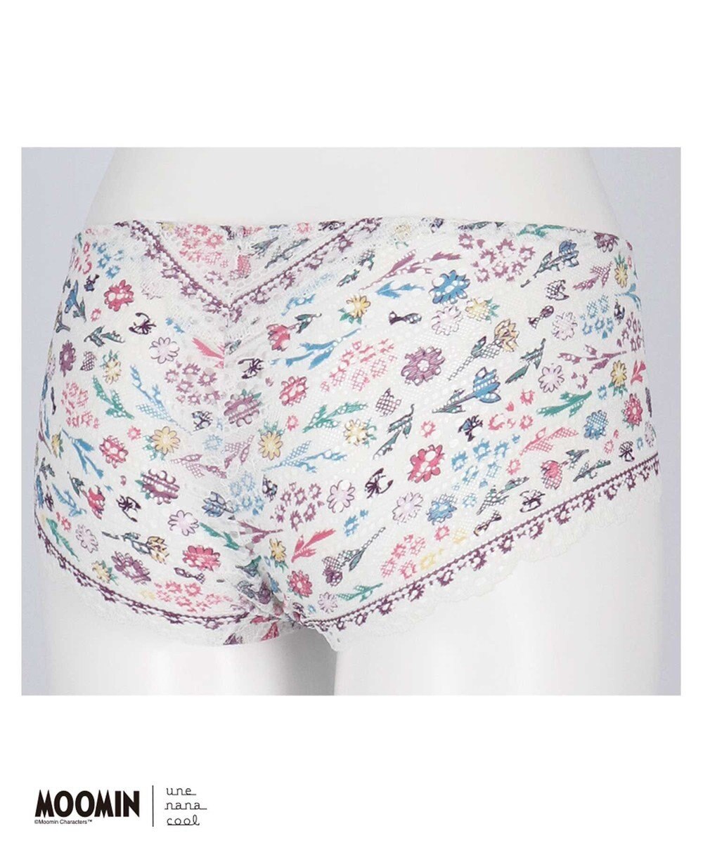 une nana cool 【MOOMIN× une nana cool 】 364 レース　総レースショーツ 