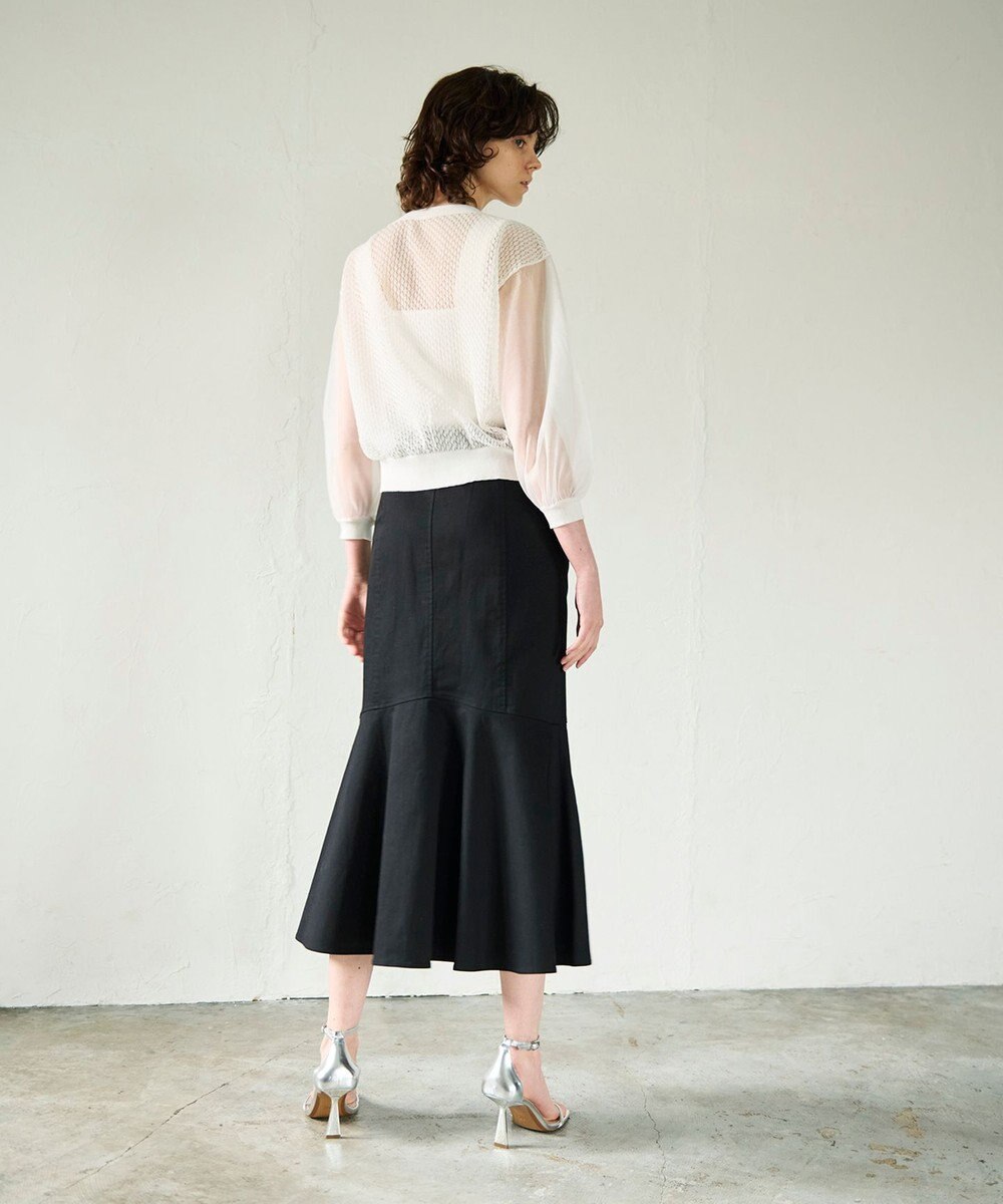 GRACE CONTINENTAL シアードルマンニットカーディガン 