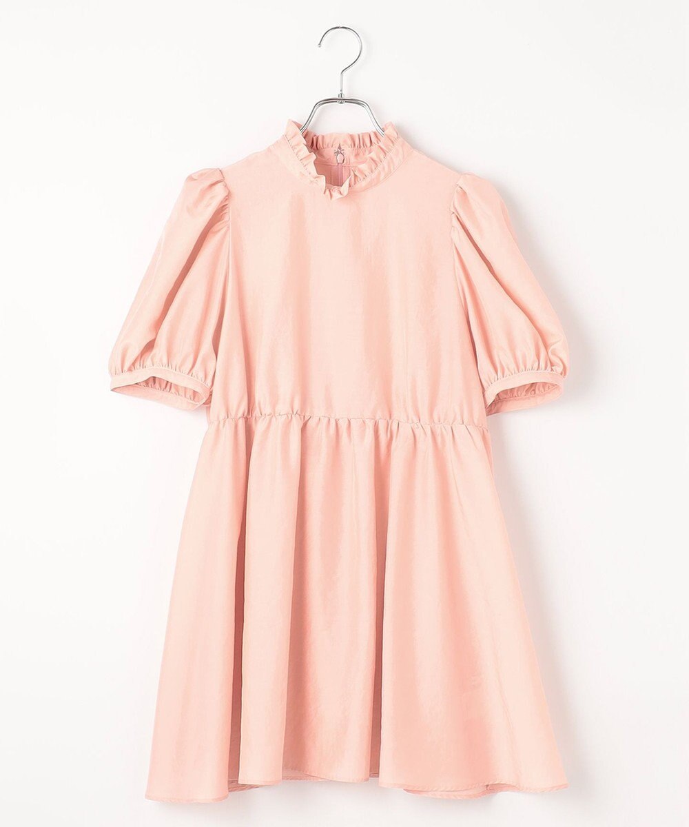 #Newans 【ANSWER for 骨格ウェーブ】フリルカラーパフスリーブチュニック 