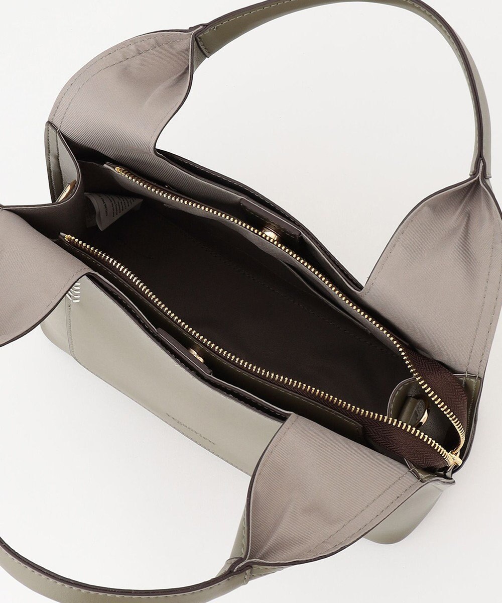 LA BAGAGERIE 【veganview】triangle shape mini tote bag 