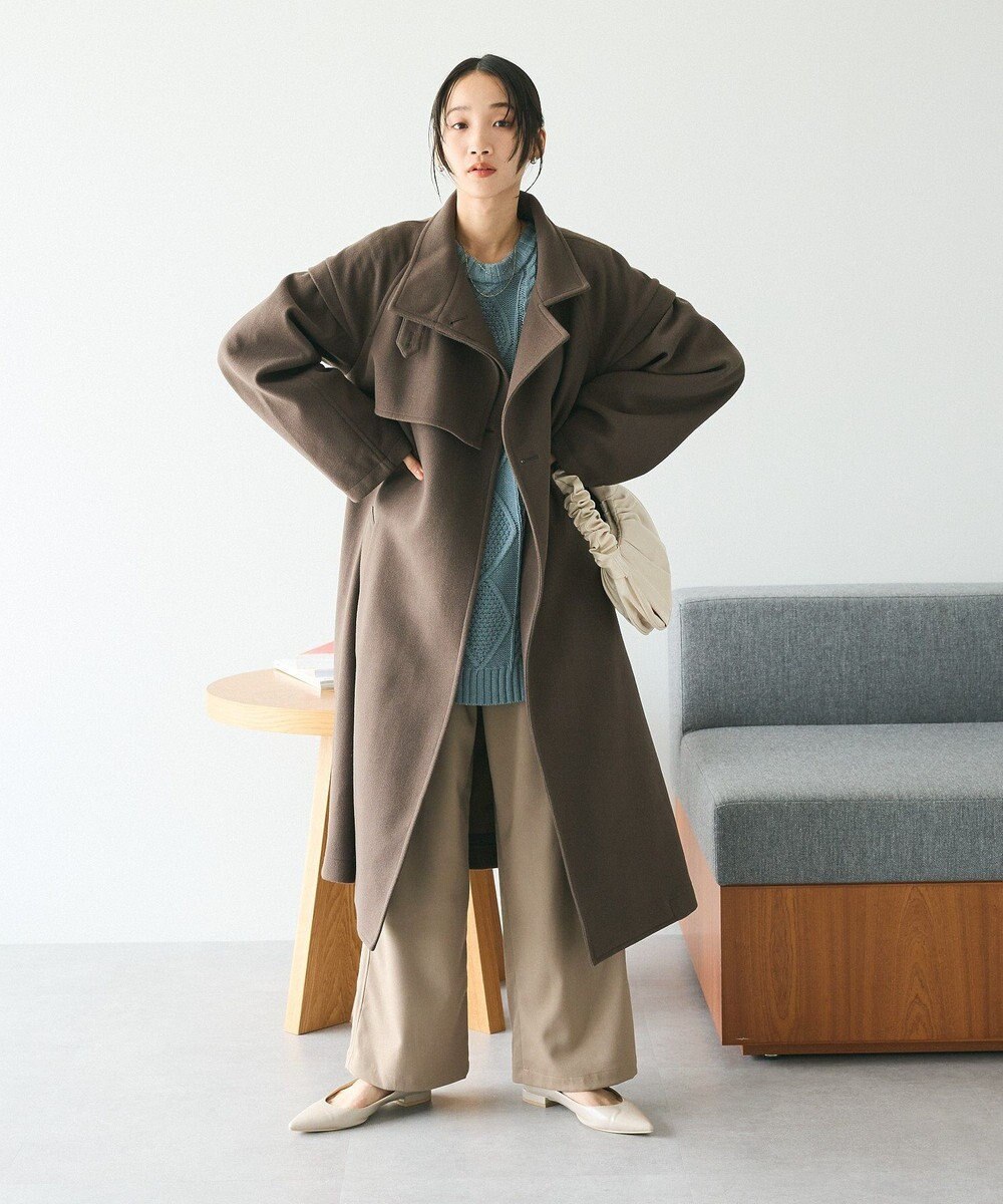 CRAFT STANDARD BOUTIQUE スタンドカラーコート 