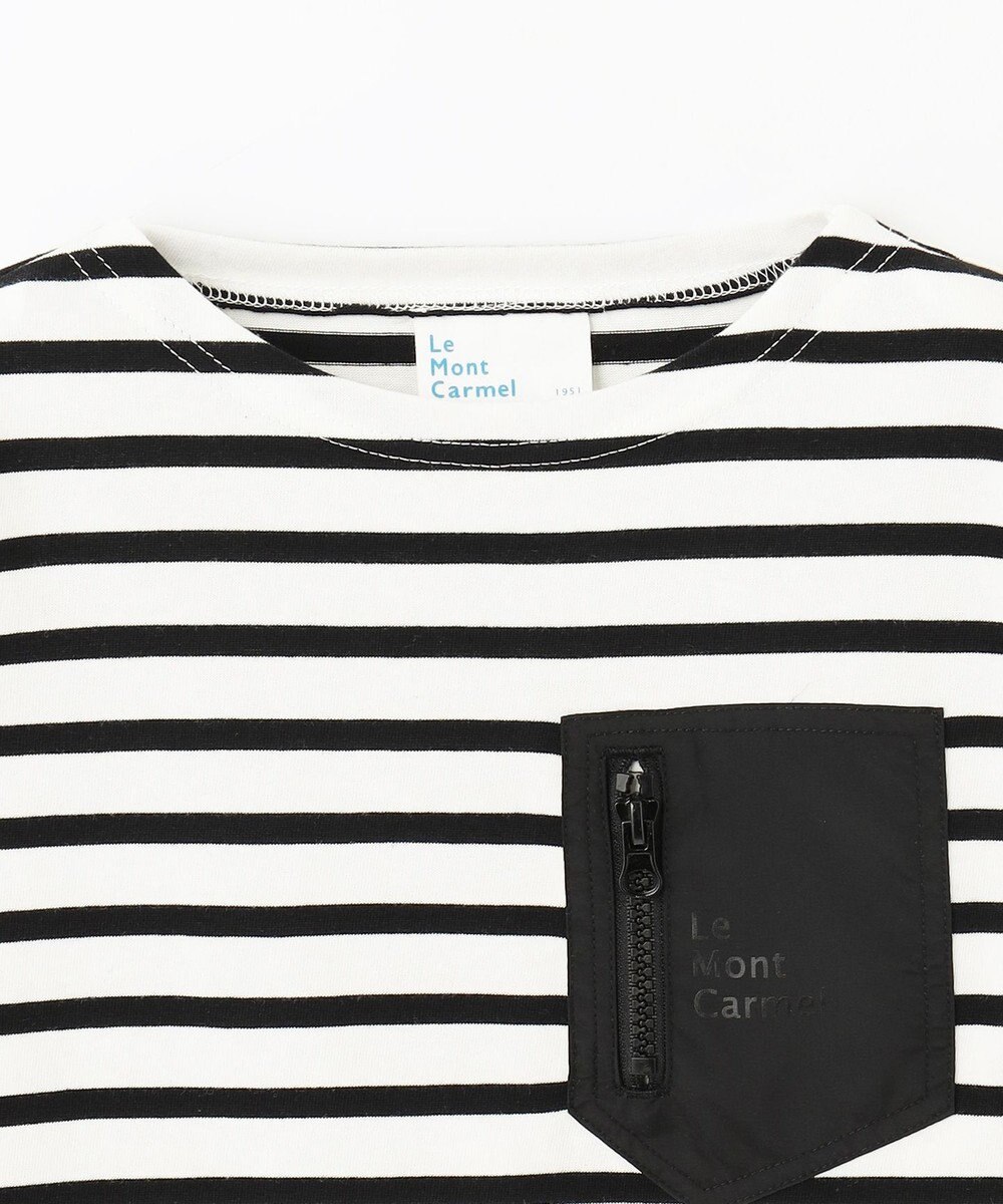 SHARE PARK LADIES 【KIDS】ボートネックボーダーＴシャツ 