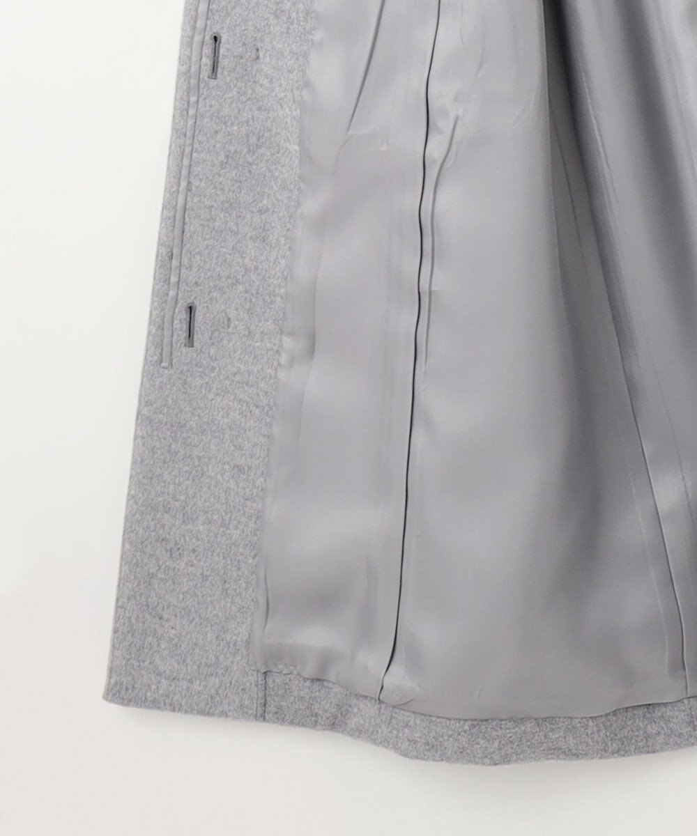 J.PRESS LADIES L Super150sAZAMIビーバー スタンドカラー コート 