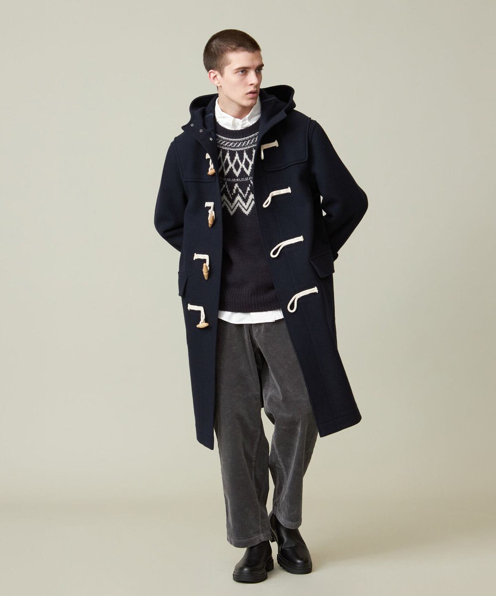 J.PRESS YORK STREET 【UNISEX】メルトンダッフルコート 