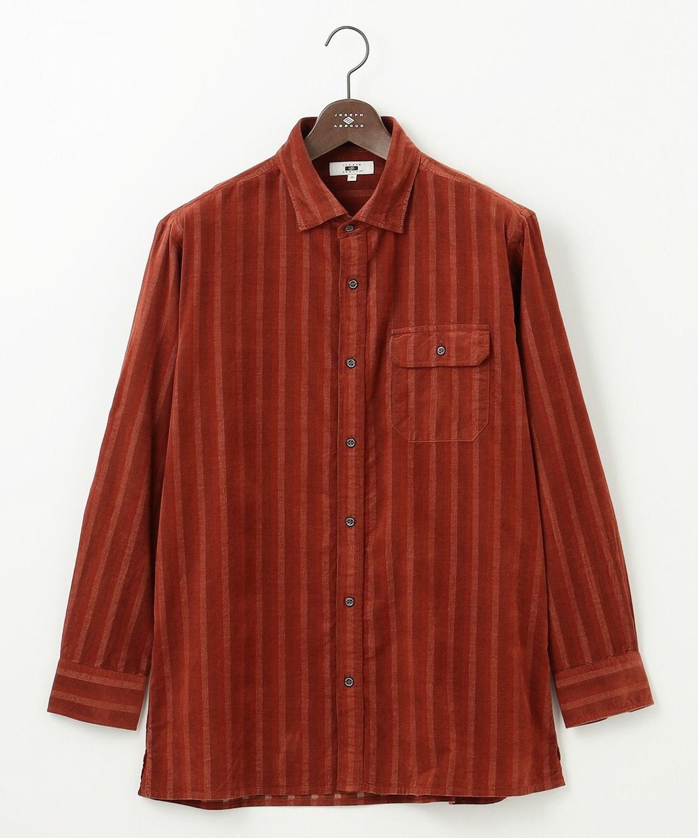 JOSEPH ABBOUD 【キングサイズ・羽織にも】コーデュロイシャツ 