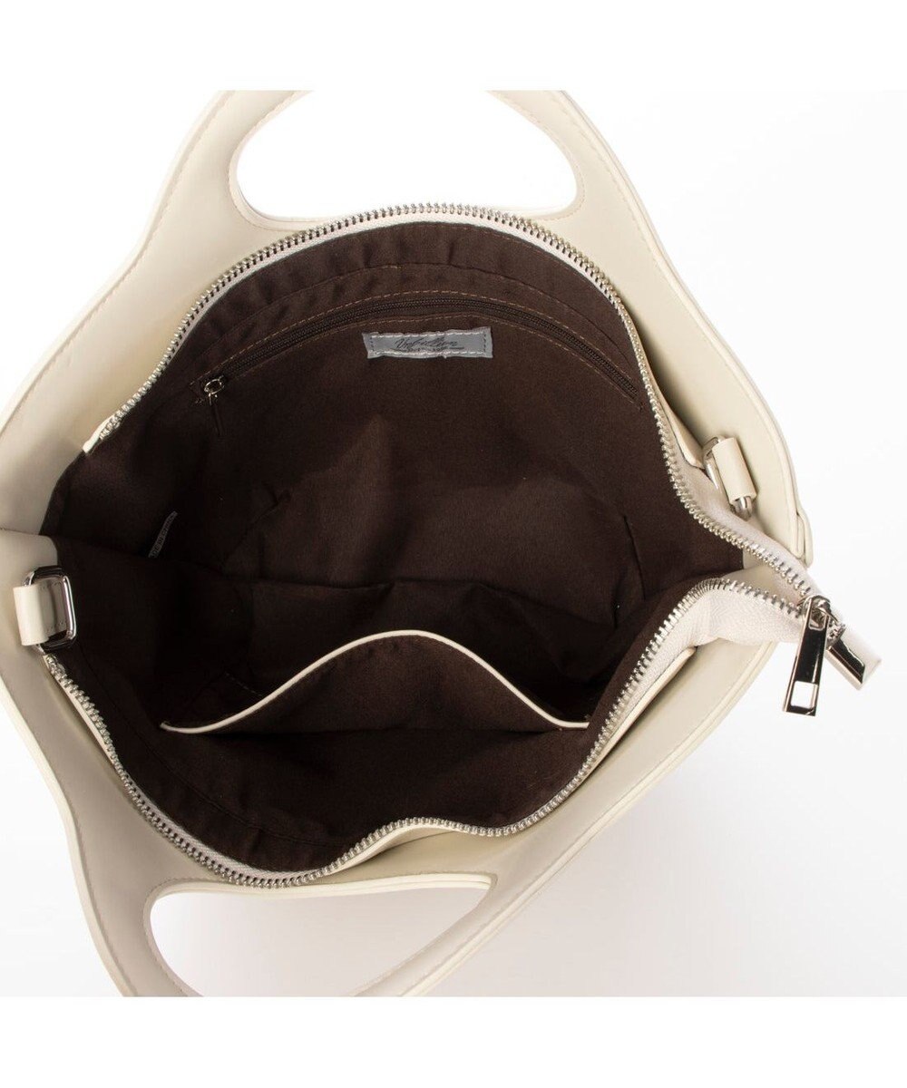 UNBILLION カシュカシュ cachecache / 雑材風くり手2way手提げ 