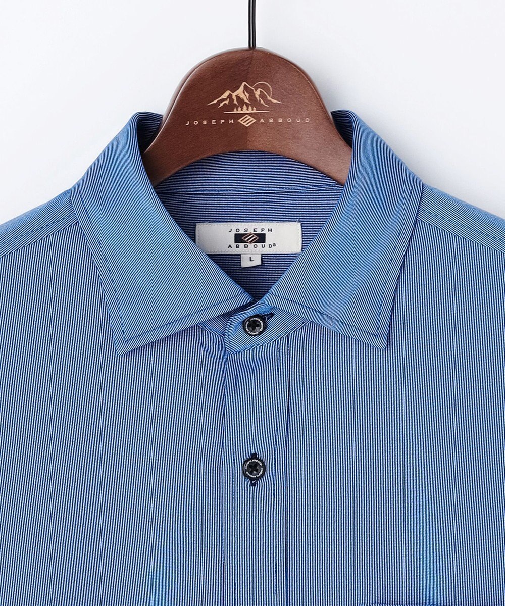 JOSEPH ABBOUD 【キングサイズ・イージーケアなジャージー素材・ストレッチ】コンパクトジャージーシャツ 