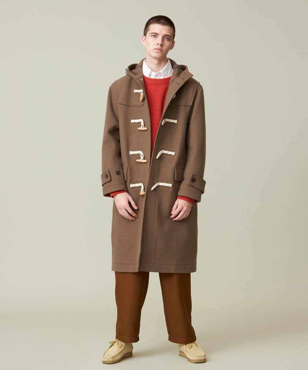 J.PRESS YORK STREET 【UNISEX】メルトンダッフルコート 