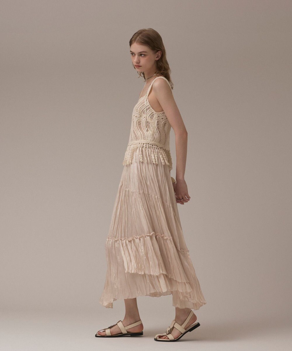 GRACE CONTINENTAL クロシェレースキャミ 