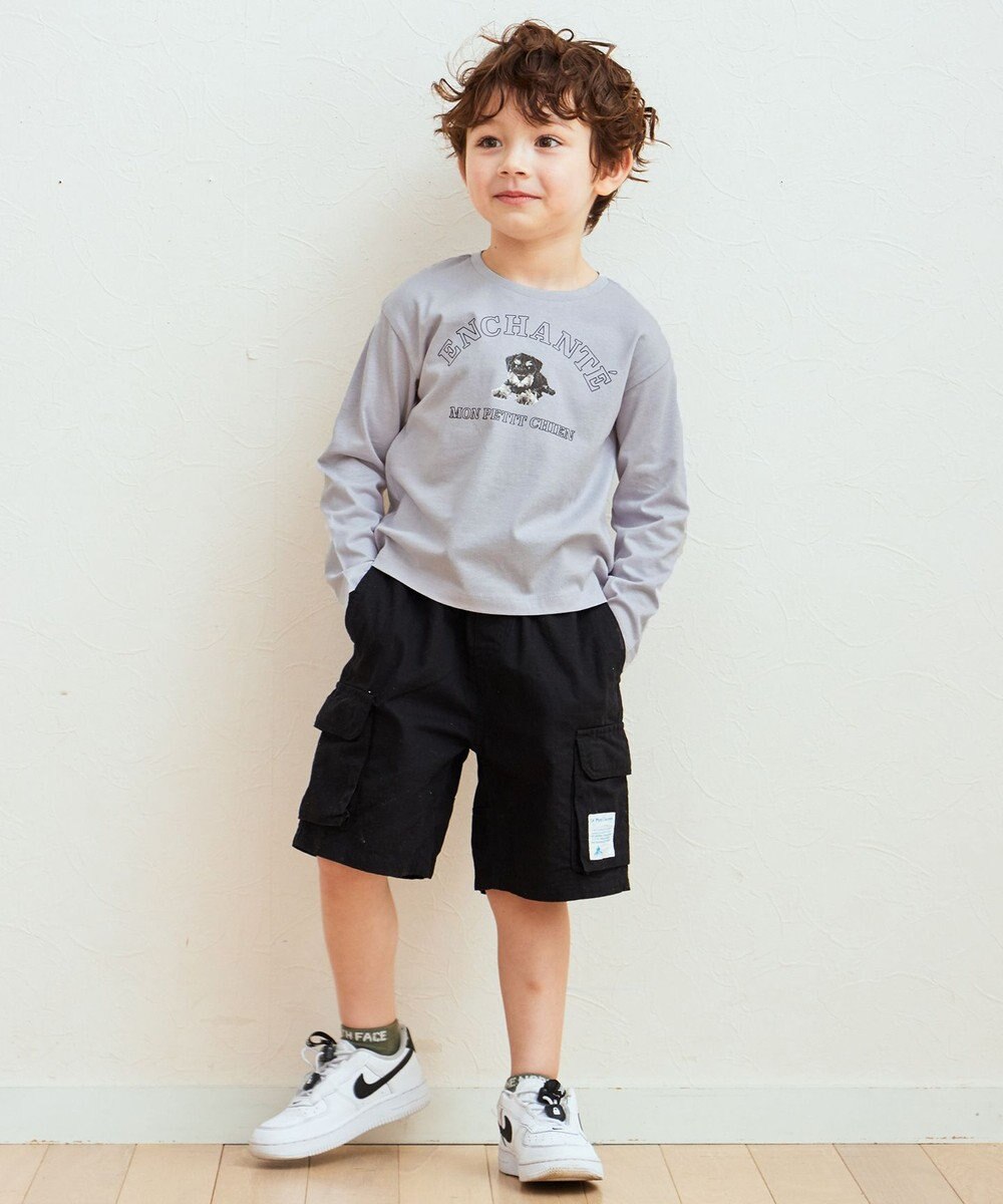 ANY KIDS アートモチーフ 長袖 Tシャツ 