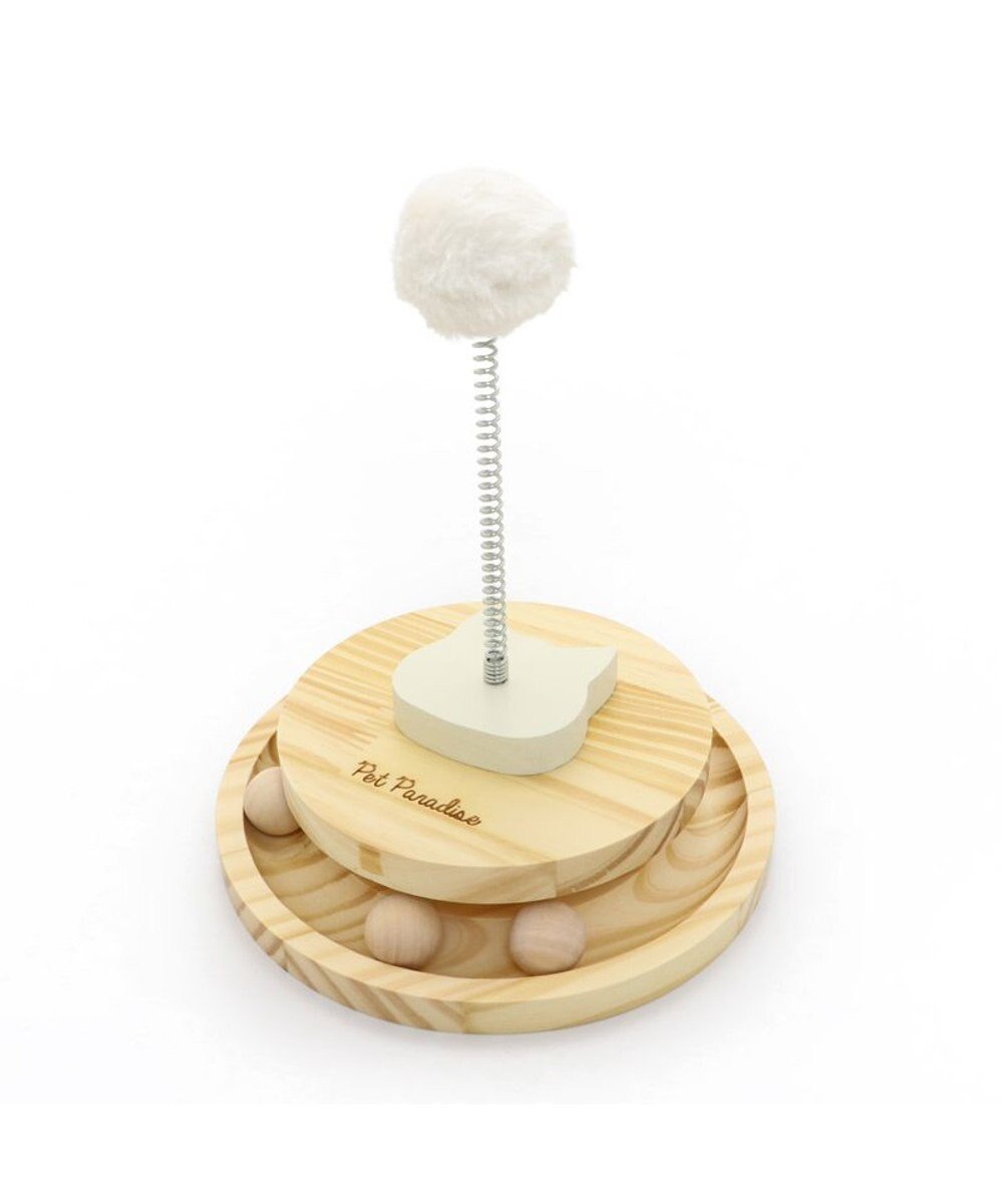 PET PARADISE 猫 木製 コロコロ トイ 