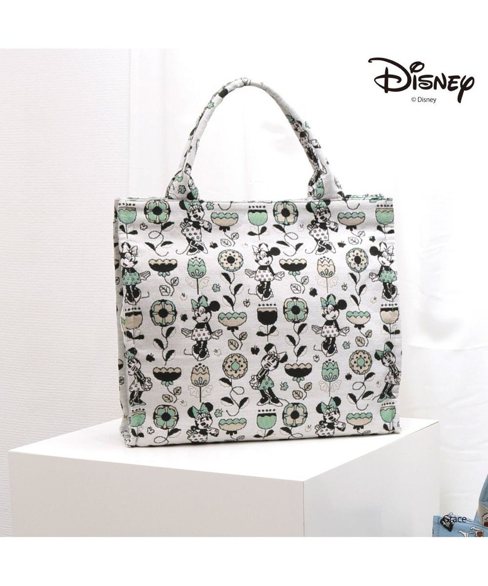 UNBILLION カシュカシュ cachecache / 【Disney】ジャガードトートバッグ 