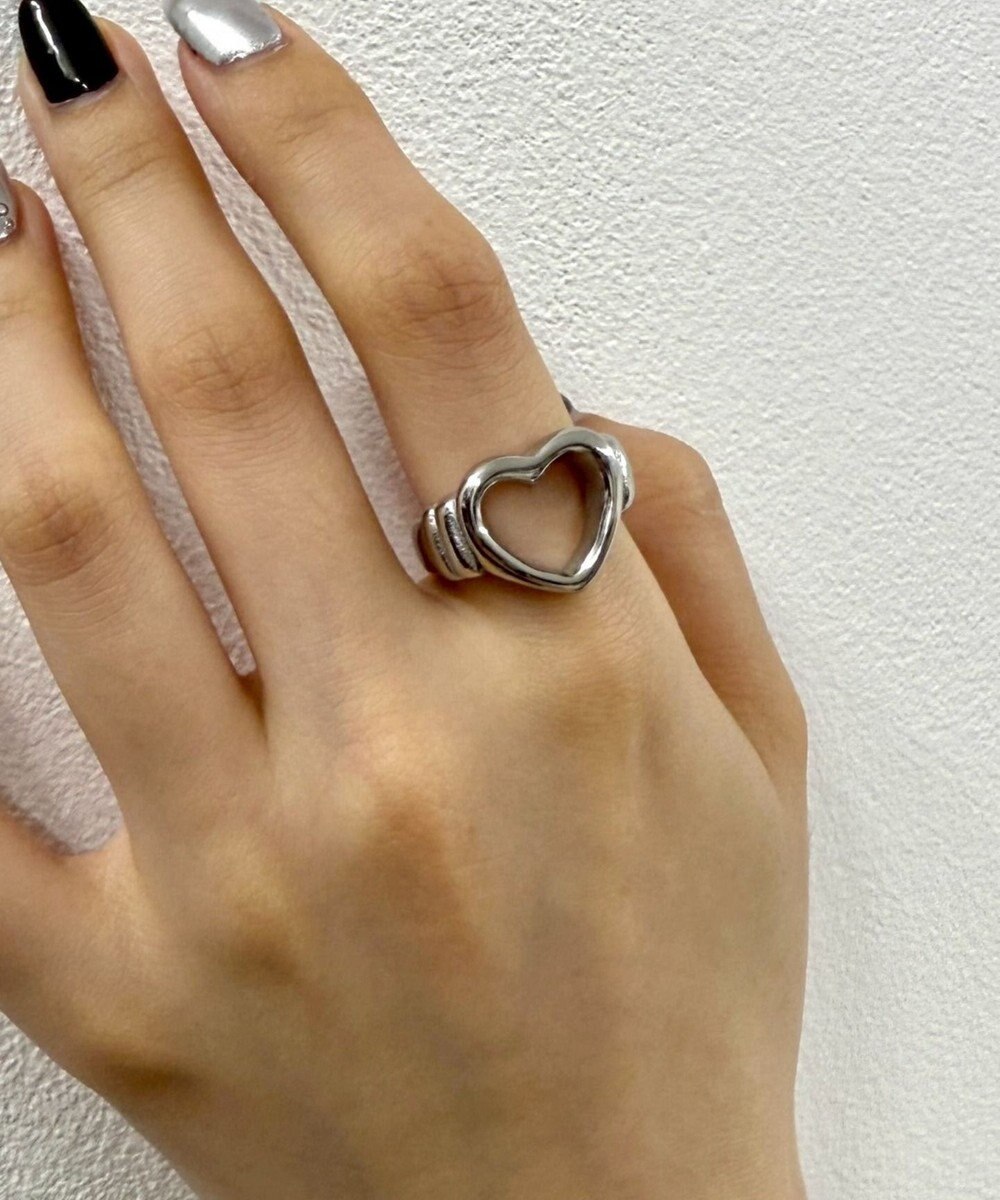 WEGO Lデザインステンレスリング 