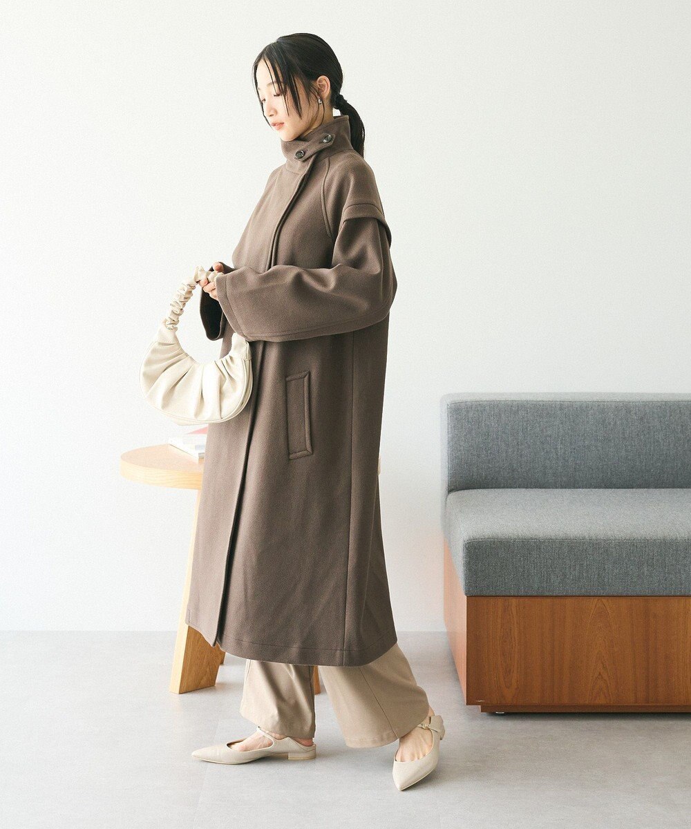 CRAFT STANDARD BOUTIQUE スタンドカラーコート 
