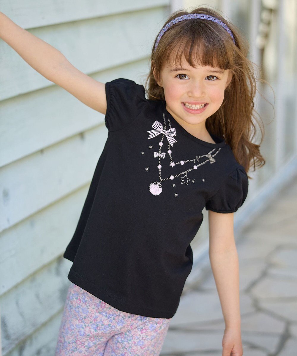 ANY KIDS 【WEB限定】7days プリント 半袖 Tシャツ 