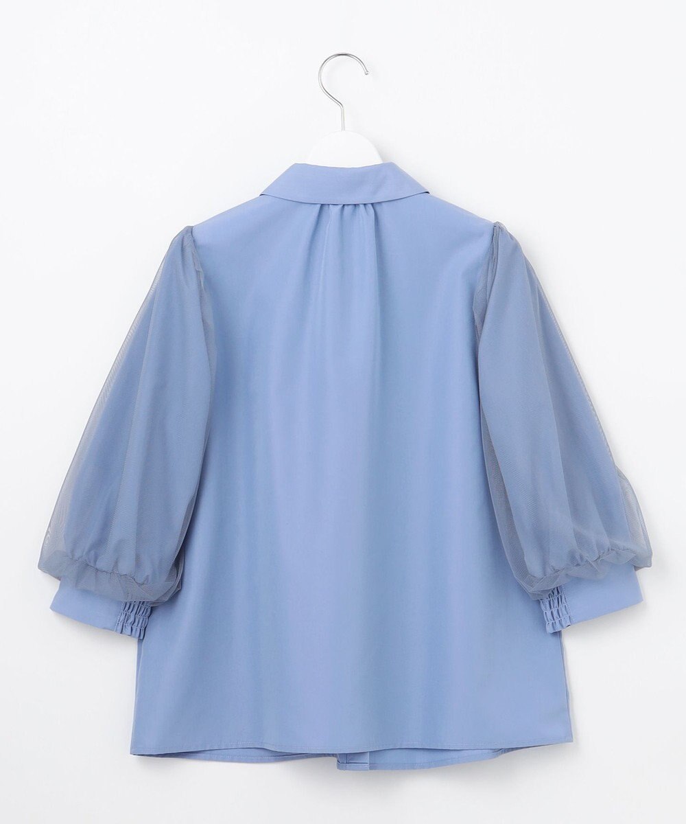 Feroux 【大好評につき追加生産決定！】袖チュールブラウス 