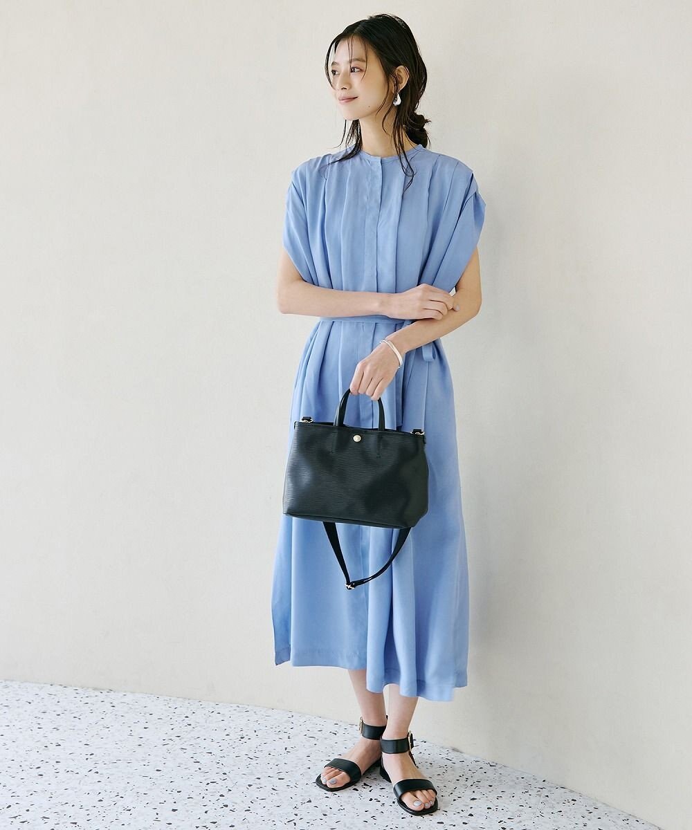 TOPKAPI 【Breath TOPKAPI】RIPPLE リプル ショルダー付き シンプル ミニ トートバッグ 