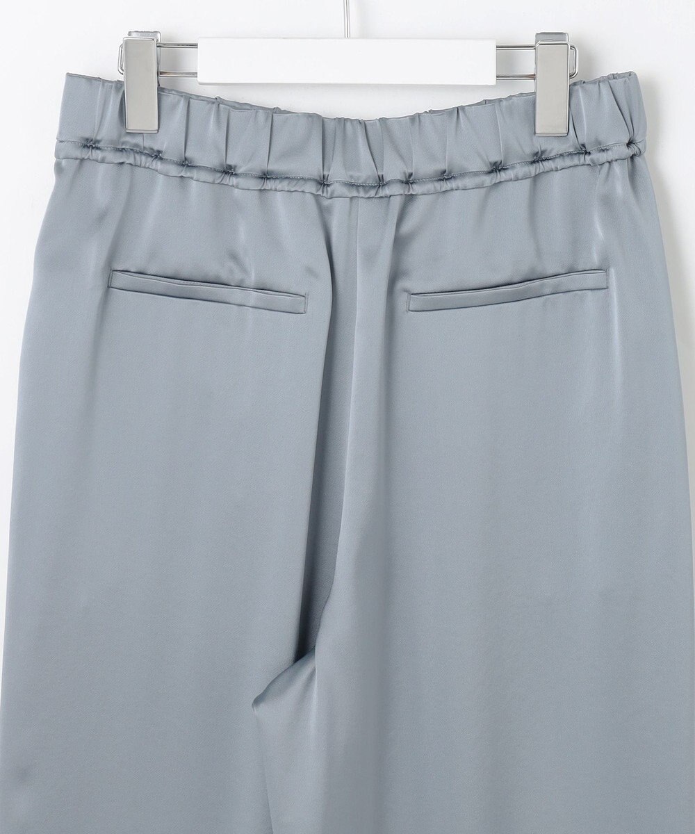 自由区 【Exclusive】シャイニーサテンドロスト パンツ 