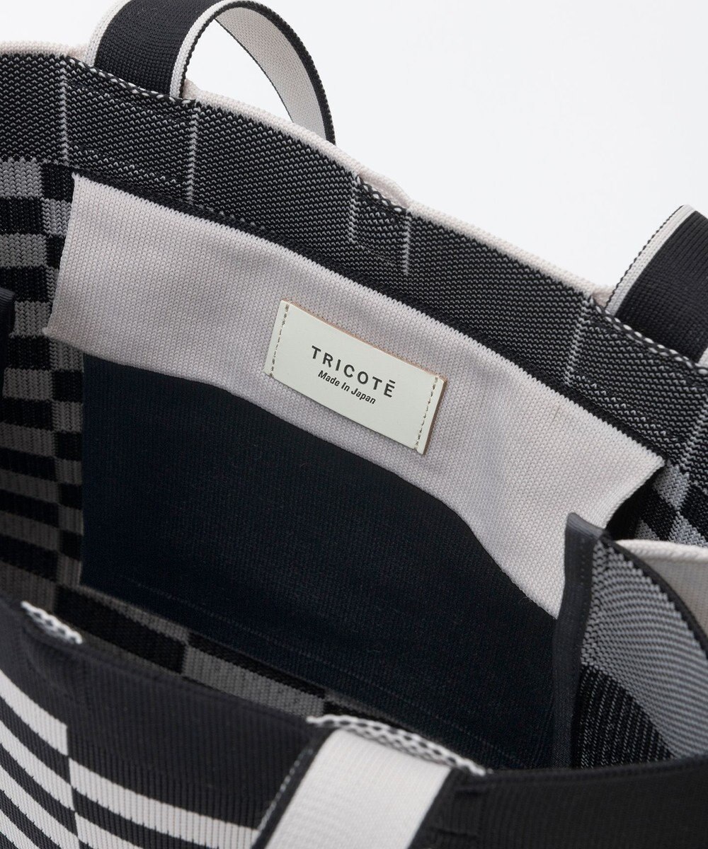 TRICOTE チェックペーパーバッグ 