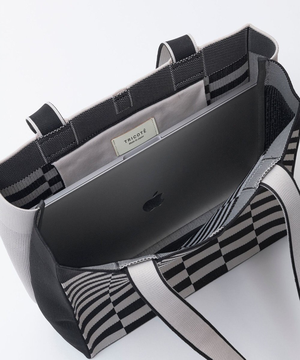 TRICOTE チェックペーパーバッグ 