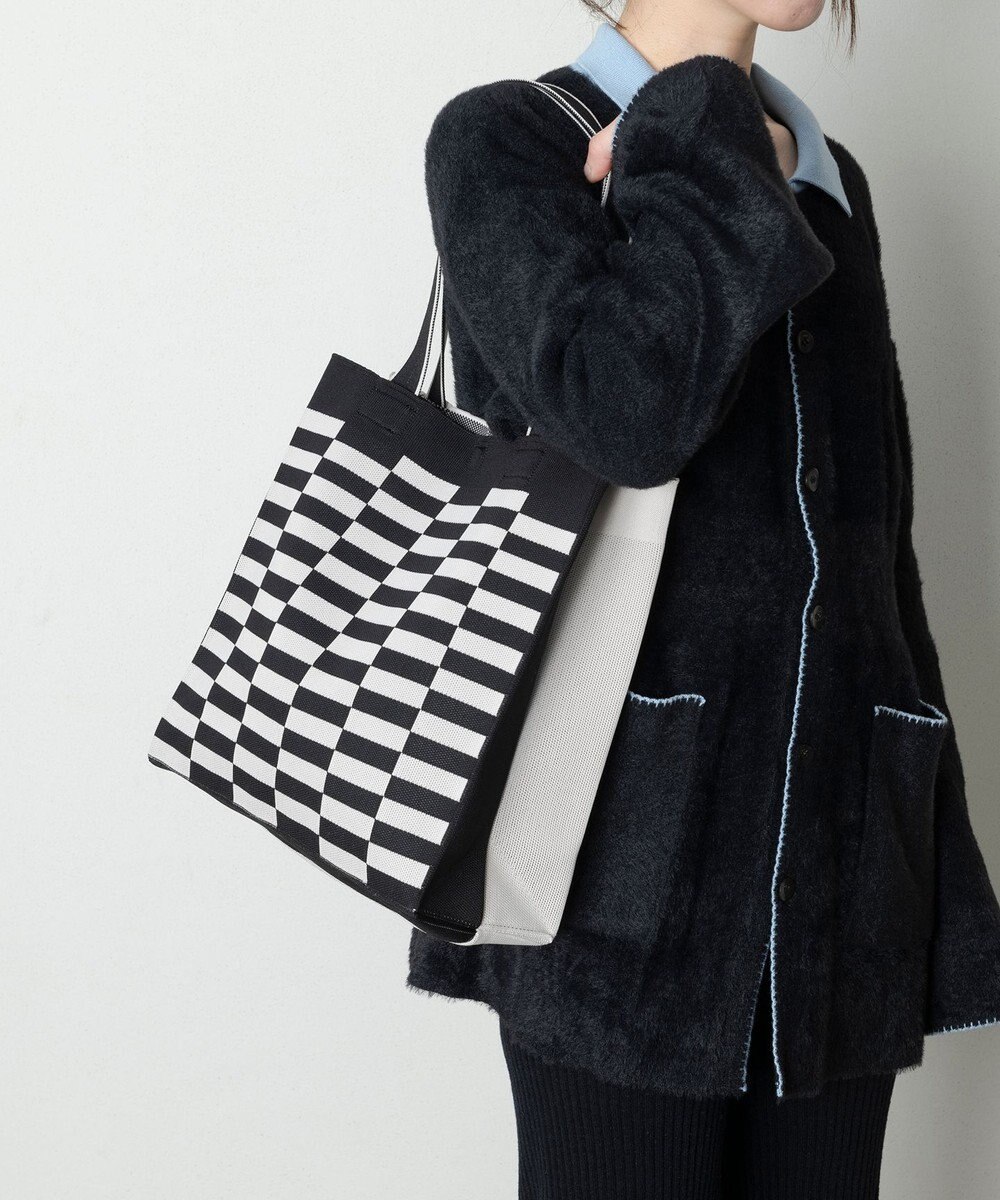 TRICOTE チェックペーパーバッグ 