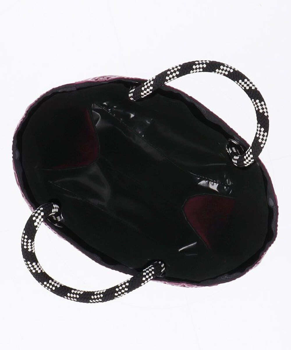 LeSportsac MEDIUM 2 WAY TOTE/２ウェイパープル/ブラックシャイン 