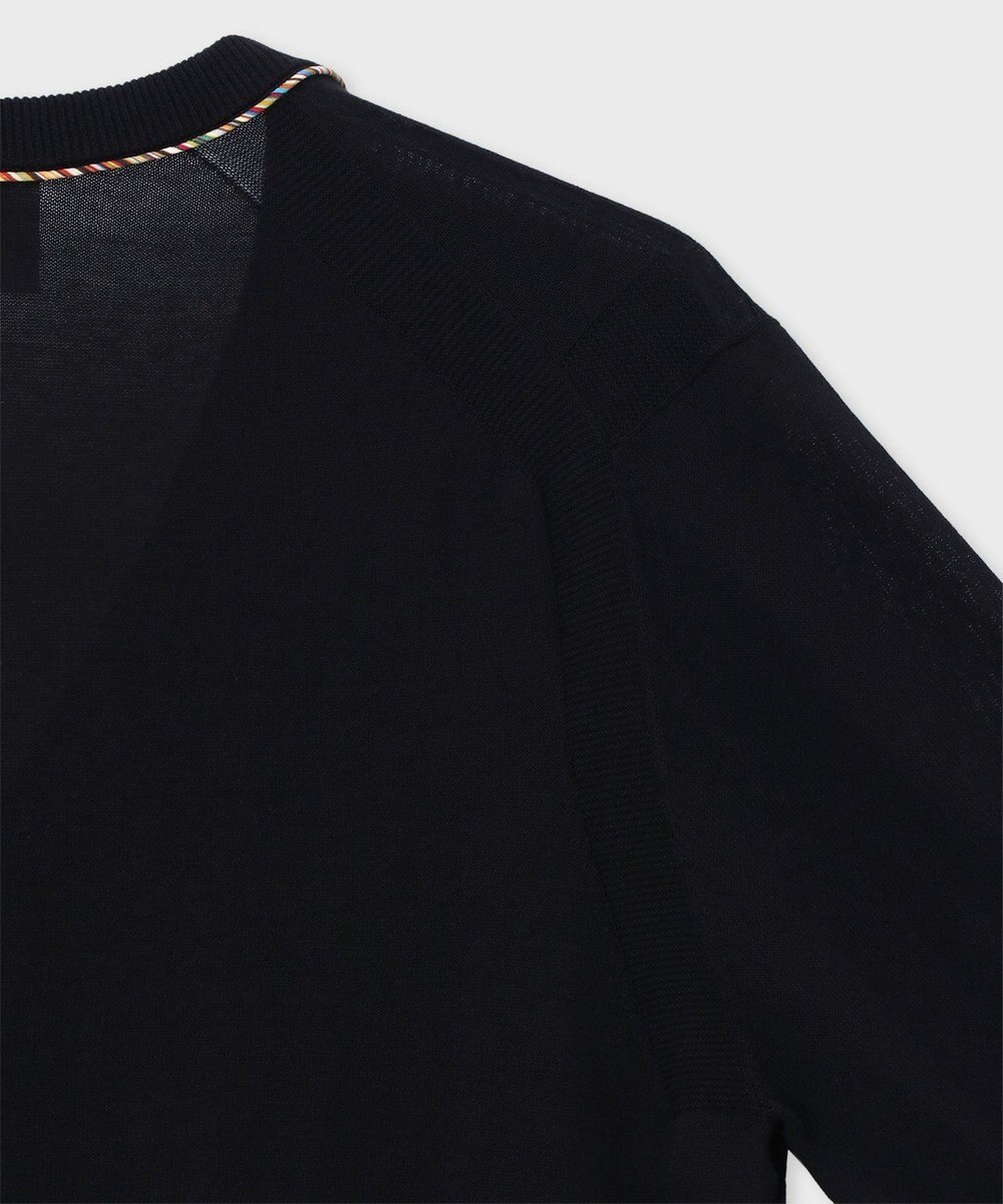 Paul Smith パイピングストライプ カーディガン 