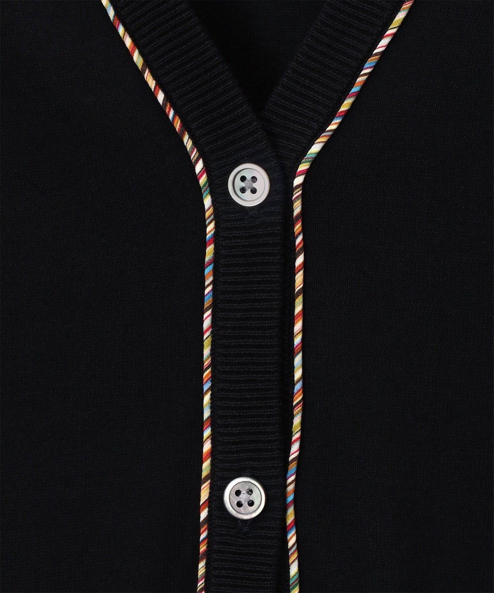 Paul Smith パイピングストライプ カーディガン 