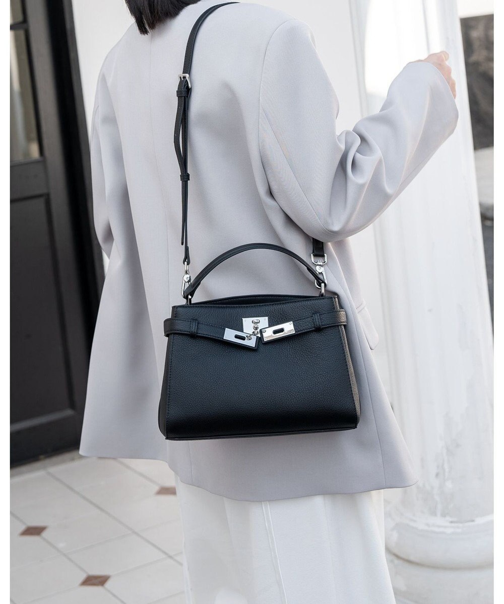 style code [Lyrss/リルス] 牛革 クラシック フラップ レザー ハンドバッグ 