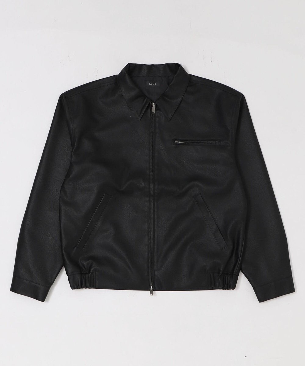 WEGO PUダブルZIPブルゾン 