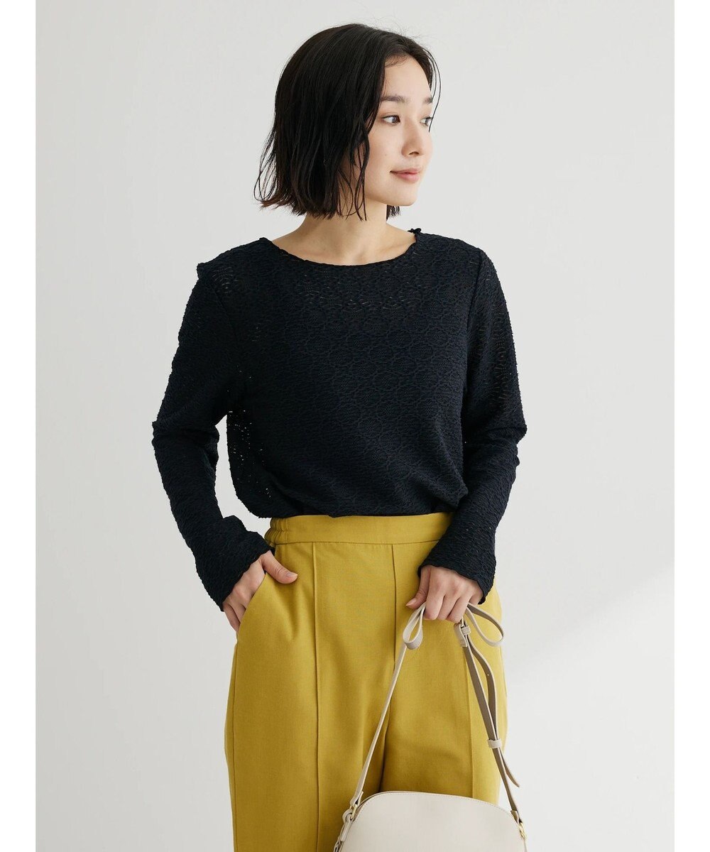 Green Parks レースＪＱプルオーバー 