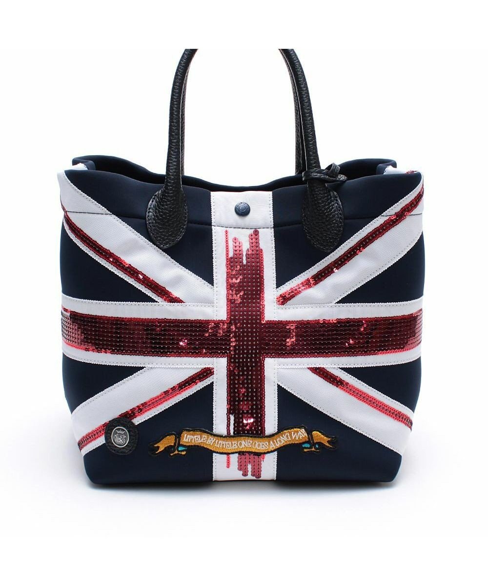 A.D.M.J. 【魔法の様に軽い】マジックライト/ユニオンジャックキューブトート34cm 