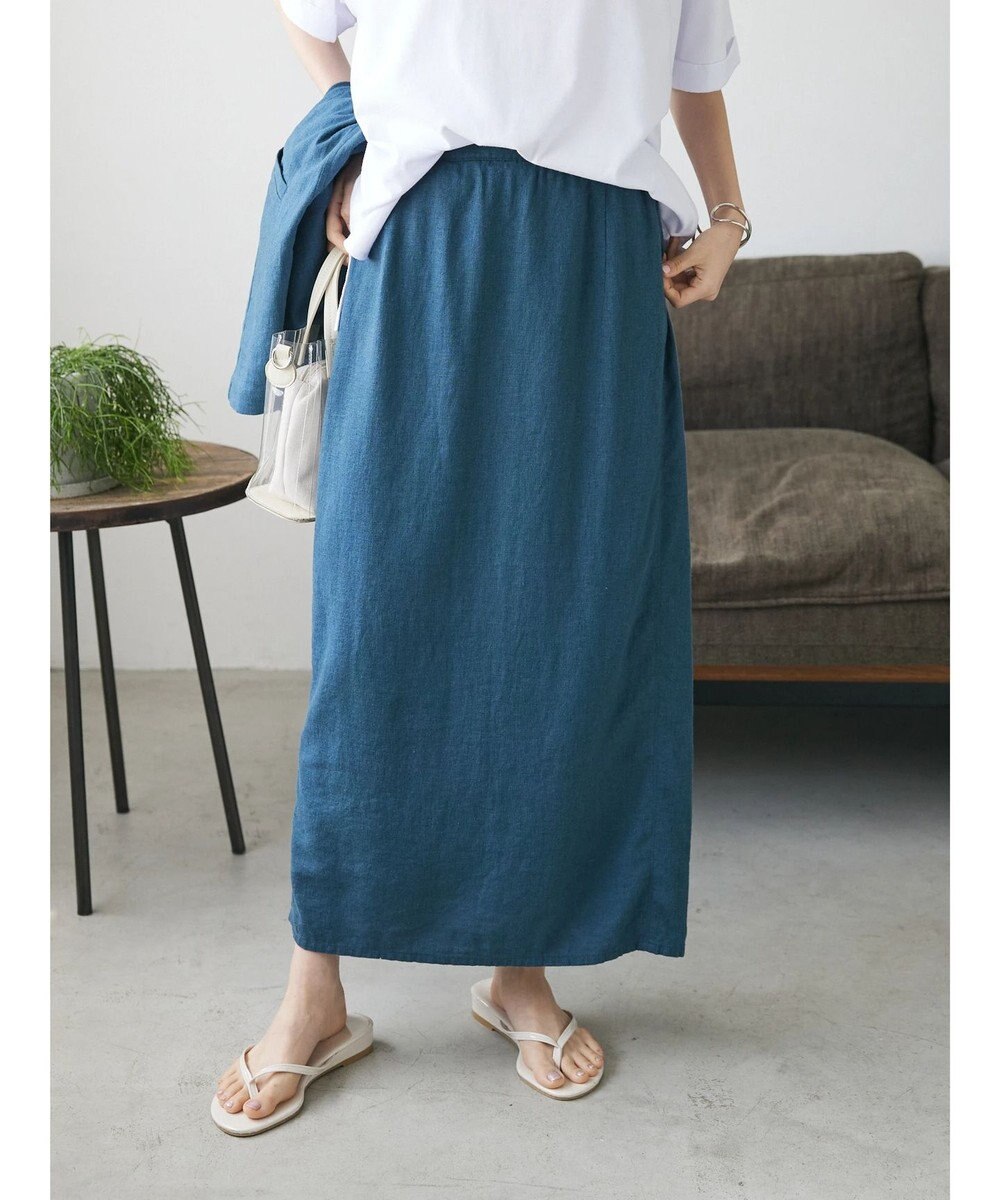 CRAFT STANDARD BOUTIQUE 【キナリノ別注】リネンレーヨンスカート 