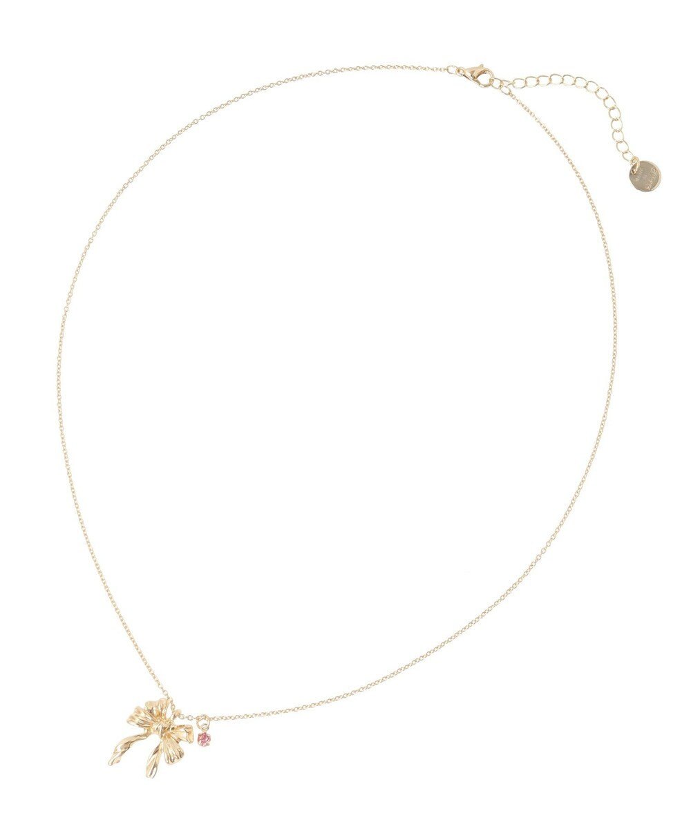 Maison de FLEUR カーリーリボンネックレス 