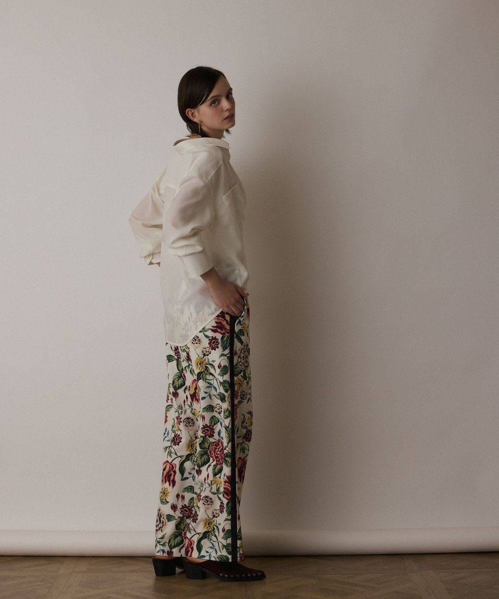 GRACE CONTINENTAL シアー2wayウエスタンシャツ 