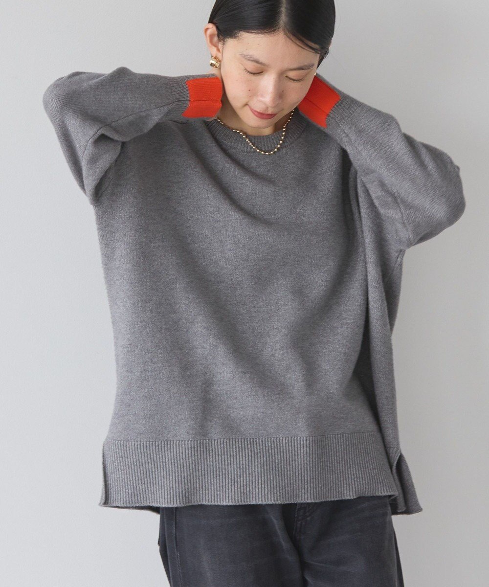 AMERICAN HOLIC バイパチラグランニットプルオーバー 