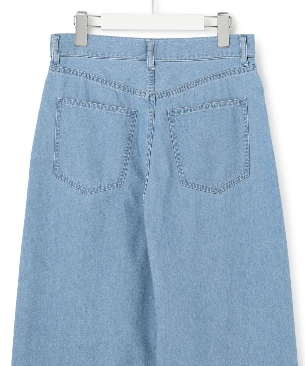 23区 【Oggi4月号掲載/洗える】23区DENIM ライトダンガリー ワイドパンツ 