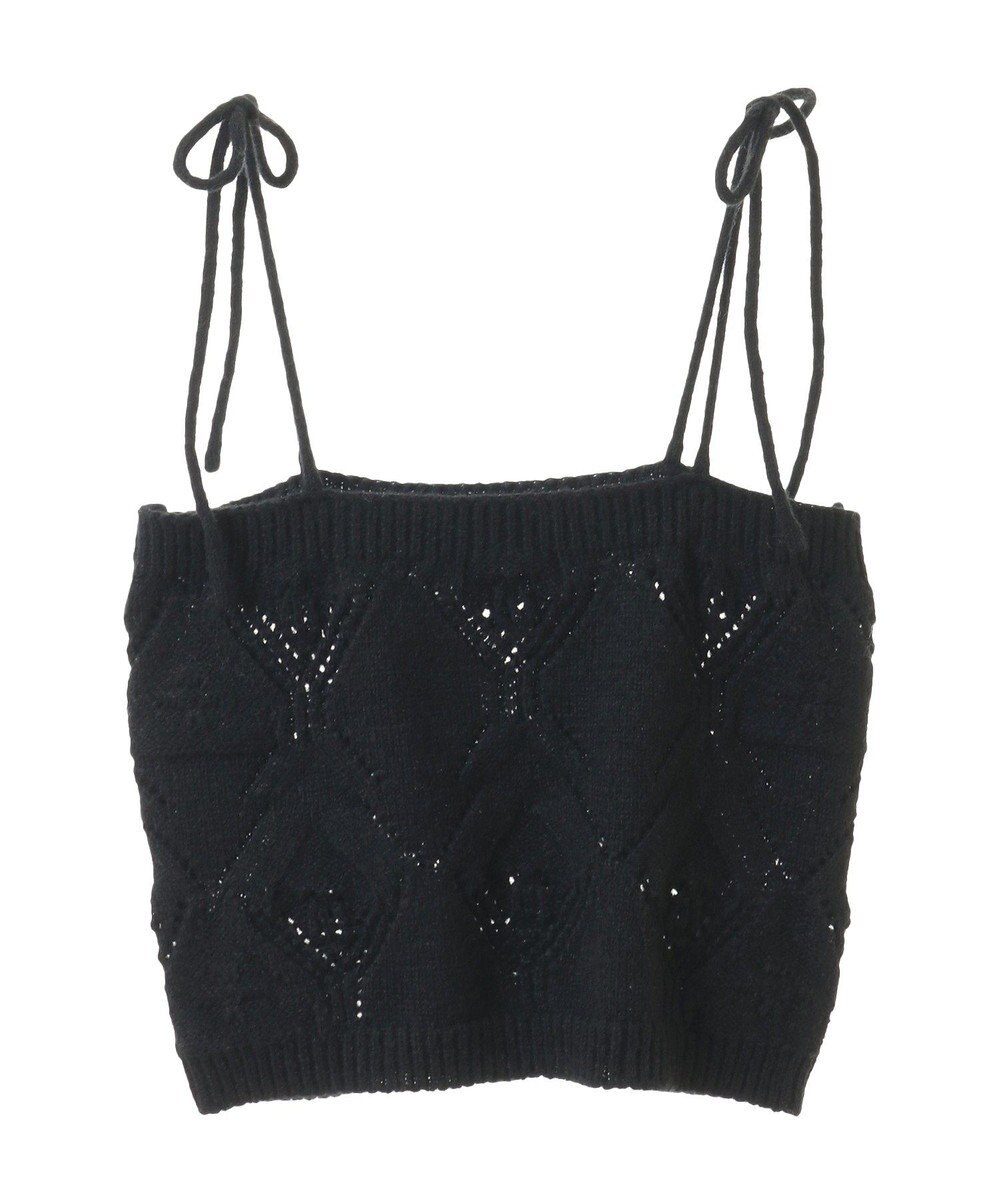 earth music&ecology ＳＥＴ２点刺繍ビスチェ＋カーディガン 