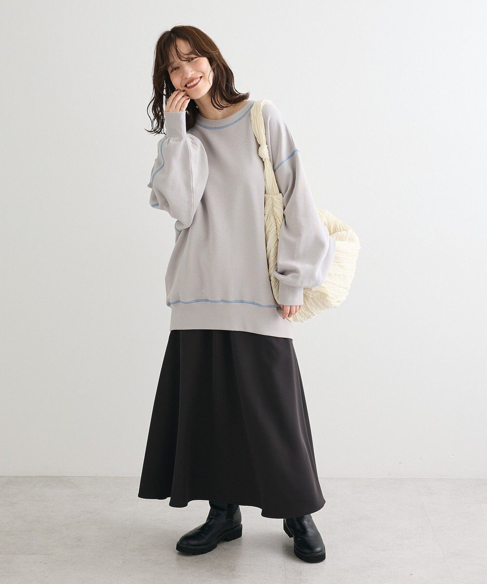 Green Parks ・ＱＵＯＮ　ワイドプリーツショルダーバッグ 