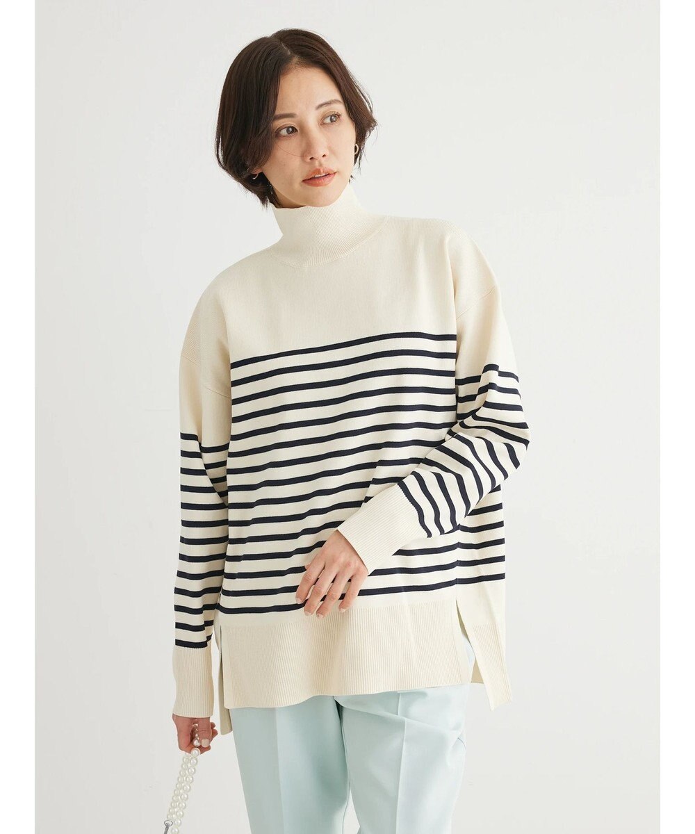 Green Parks かるい　ニットチュニック 