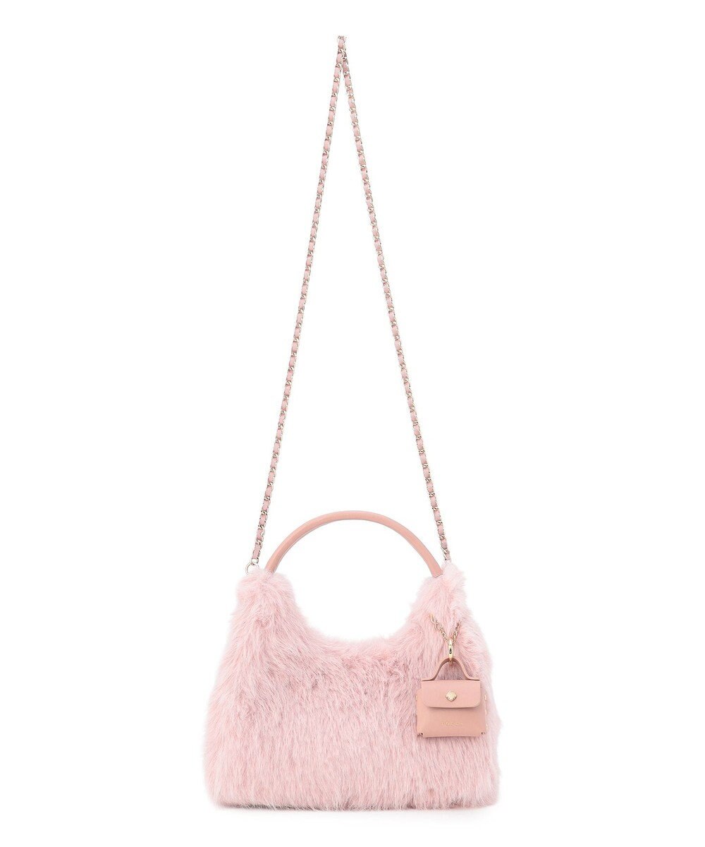 TOCCA WAFFLE FUR BAG 2WAYファーバッグ 
