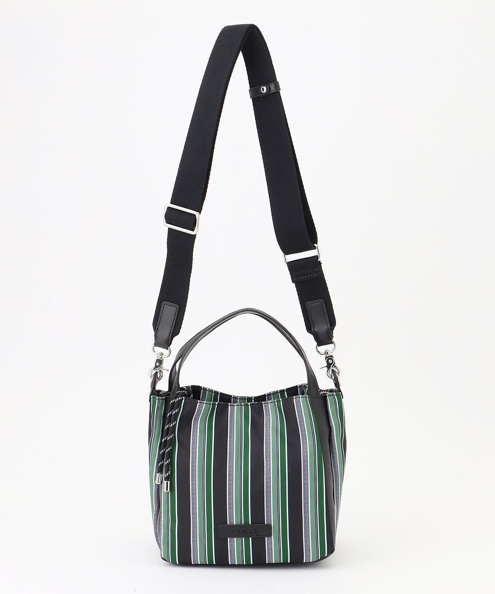 Y'SACCS マルチストライプ すっきりトート Sサイズ 