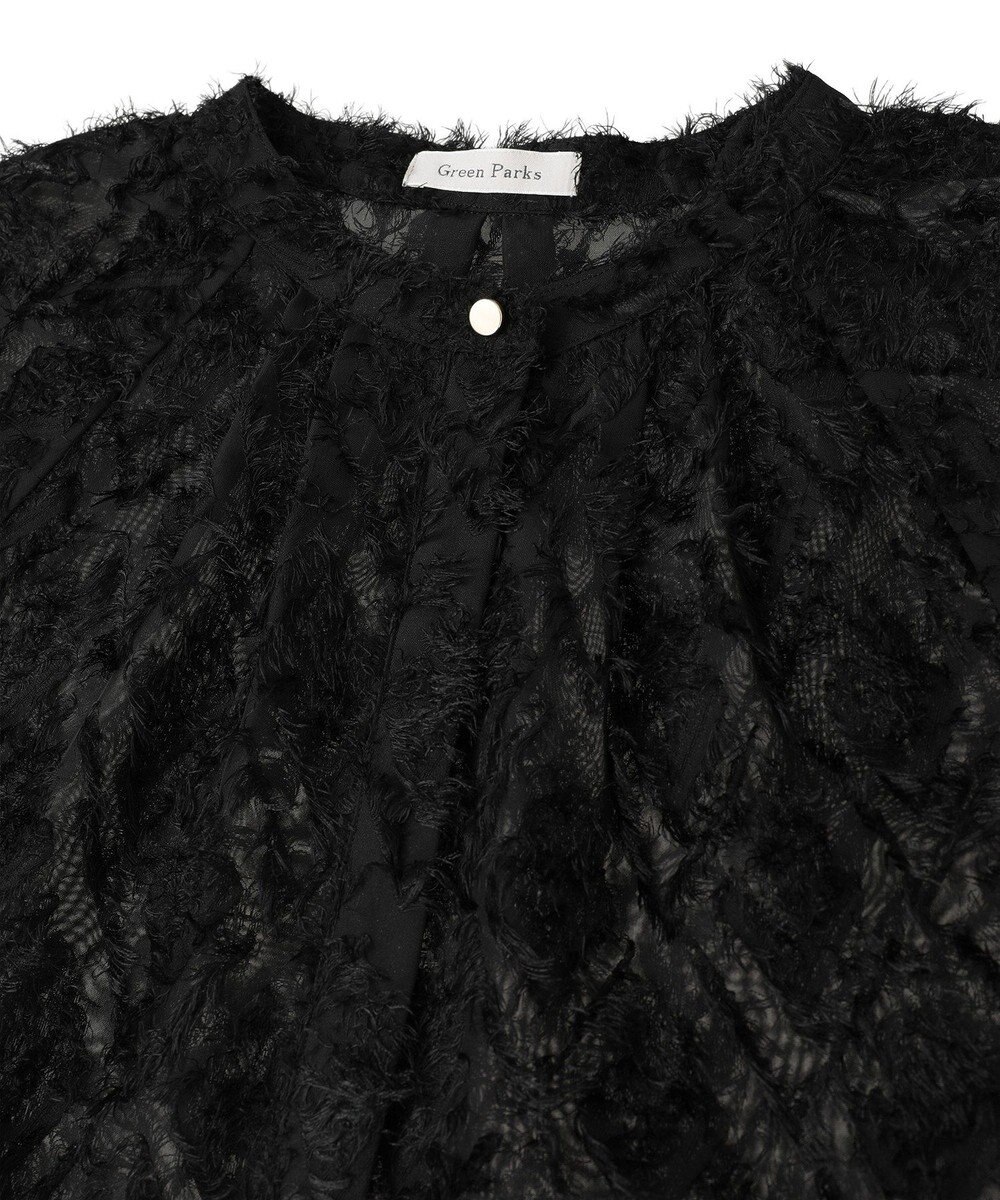 Green Parks Ｏ．フサフサ２ｗａｙボウタイブラウス 